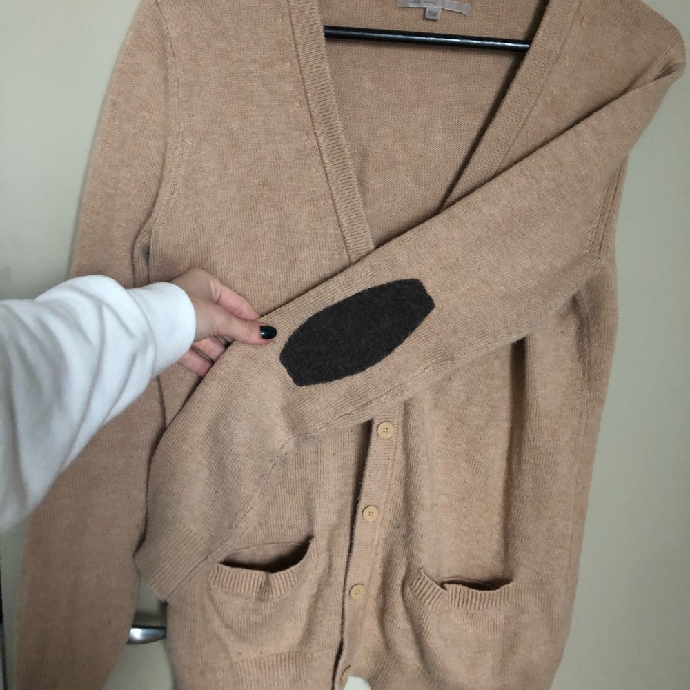 Gap elbow patch cardigan SZ S